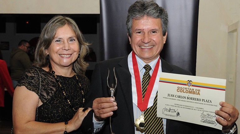 Científico caleño gana Galardón Gacetas de Colombia y obtiene reconocimiento mundial